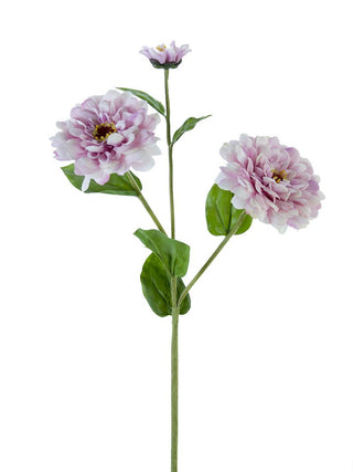 Fresh Touch Zinnia Spray Lavender 25"