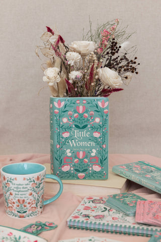 Little Women Large Book Vase