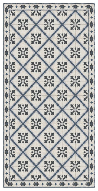UV Zigzag Rug 23.5"x47.25"