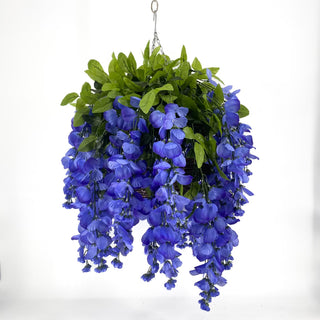 Wisteria Periwinkle Hanging Basket