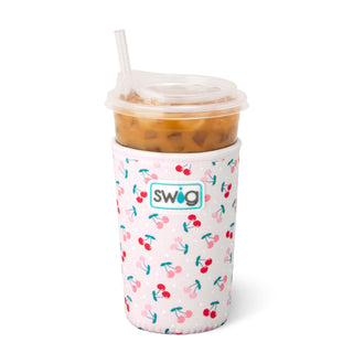 Iced Cup Coolie 22oz- Cherry Pie