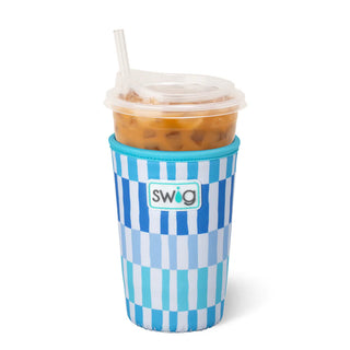 Iced Cup Coolie 22oz- Glacier Stripe