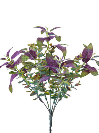 Eucalyptus/Sage Bush Green Burgundy 14"