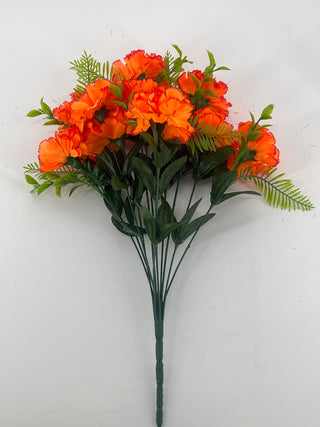 Carnation Bush Orange 18”