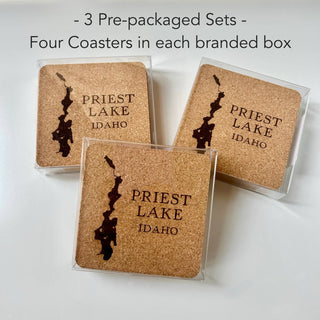 Lake of the Ozarks Map Cork Coaster