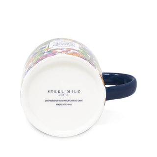Alice in Wonderland Floral Ceramic Mug