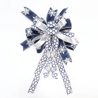 Wired Ribbon Silver Faux Leather 1/2" x 10Yd