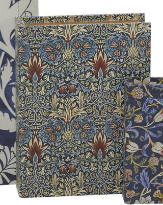 Patterned Book Box Medium 9"H