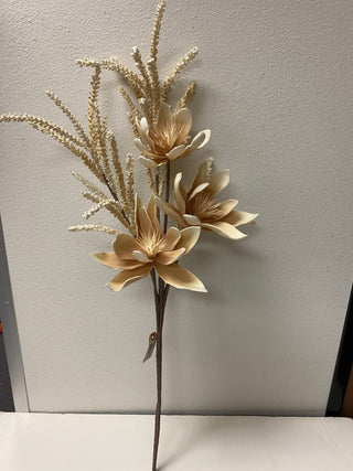 Flower Foam Bundle Beige 39"