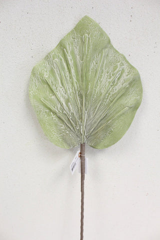 Foam Fan Palm Spray Green 33"