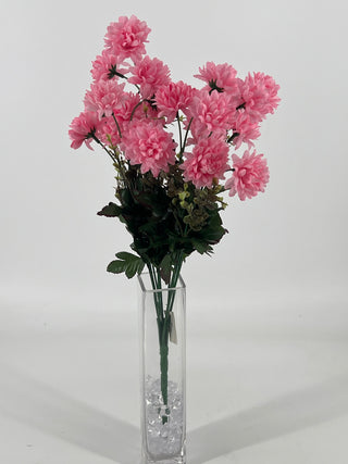Mini Pompom Bush Pink 19”