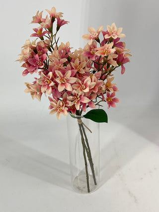 Cluster Mini Flower Bundle (x3) Purple 18"