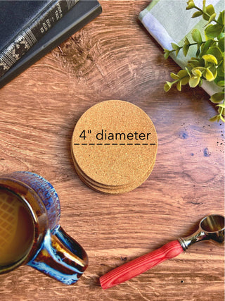 Lake of the Ozarks Map Cork Coaster