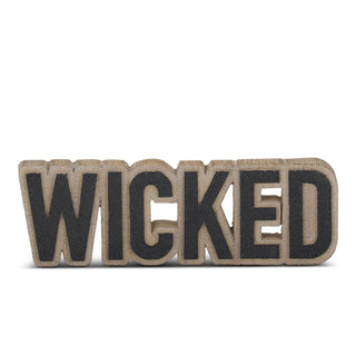 WICKED Cutout Tabletop Sign 8.75"
