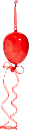 Balloon Ornament (2 Asst) 8"