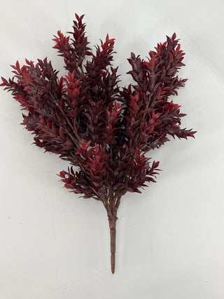 Tea Leaf Bush Red 16"