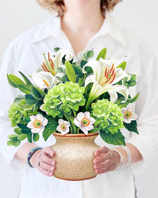 Ivory & Sage  Pop-up Greeting Card