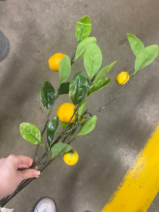Lemon Spray Yellow 40"