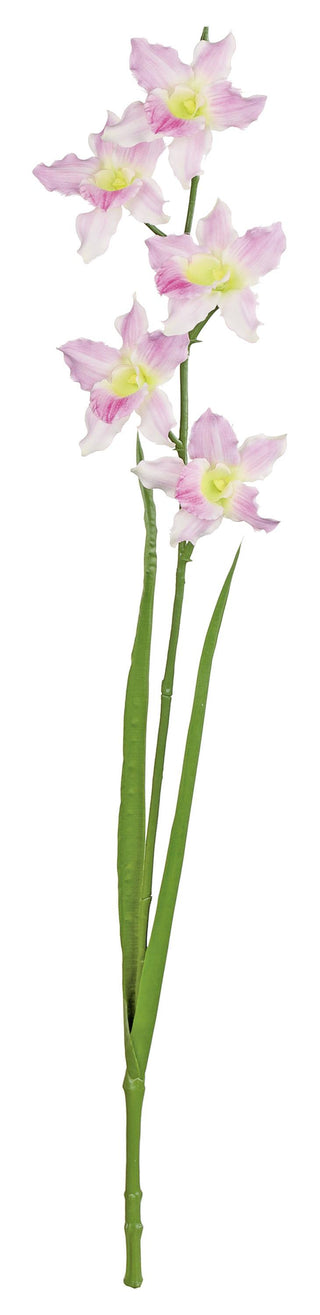 Cattleya Orchid Spray Pink 28"