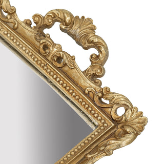 Gold Tray w/ Mirror 15" x 10"