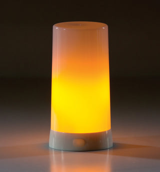 Fia Flame LED Candle w/ Remote & 6 Hr Timer Orange-Yellow 5"