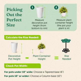 Lift Kit Planter Insert - Short Tapered Lift