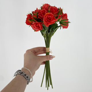 Rose Bundle Orange 12"