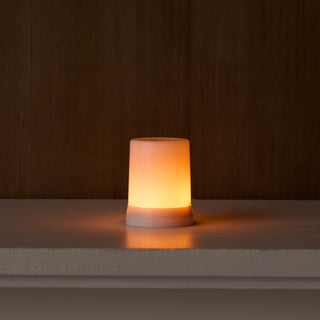 Fia Flame LED Candle w/ Remote & 6 Hr Timer Orange-Yellow 2.75"x3"