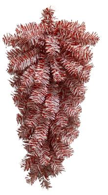 Pink Tinsel Teardrop 32"