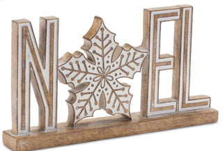 Joy and Noel Sign (2 Asst) 6.75"L