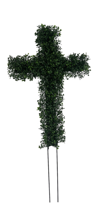 Boxwood UV Cross 20" x 36"
