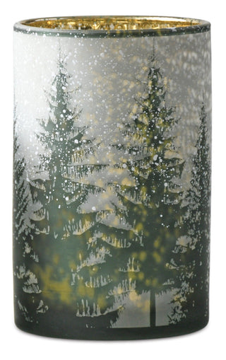Woodland Candle Holder Large 7"