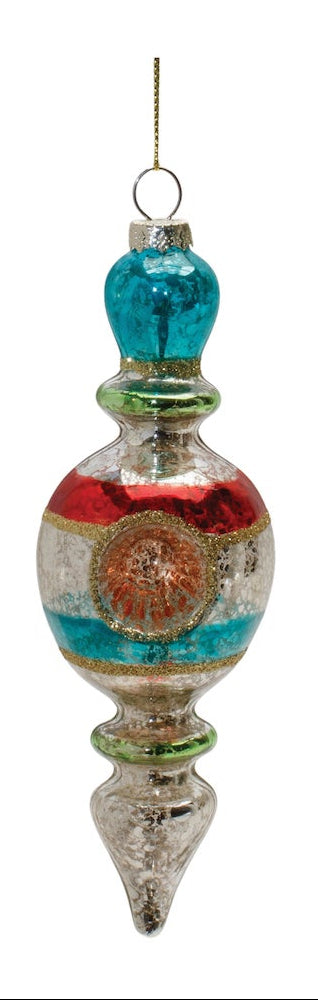 Reflector Drop Ornament (2 Asst)