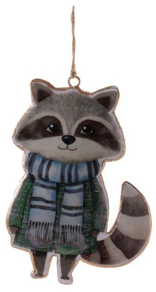 Winter Animal Ornament (3 Asst) 6"H