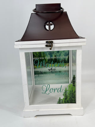 Isaiah 43 Fisherman Lantern 17" - Large