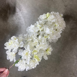 Cascade Blossom Branch Cream 39"