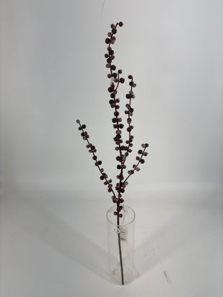 Berry Spray Burgundy 28"