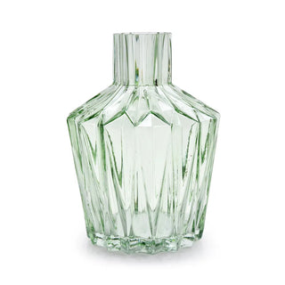 Green Glass Vase 6.5"