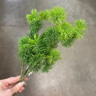 Pom Pom Bush Green 16"