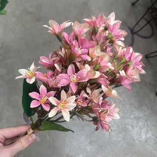 Cluster Mini Flower Bundle (x3) Purple 18"