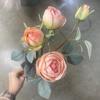 Rose Spray Mauve 28"