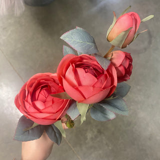 Rose Spray Red 28"