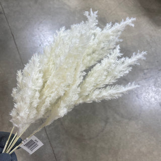 Pampas Bush Cream 15"