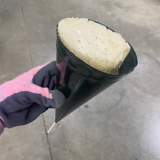 Cemetary Metal Foam Planter