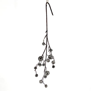 Bell Spray Silver/Black 30"
