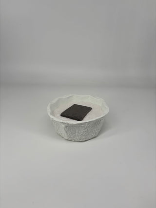 Mache Planter w/ Plaster & Foam Centerpiece 200WH 5.75" W x 2.75" H