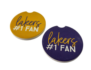 Lakers #1 Fan Car Coaster S/2
