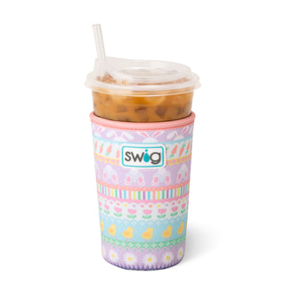 Iced Cup Coolie 22oz- Bunny Trail