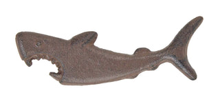 Shark Bottle Opener Rust 2.5"W x 6.5"L