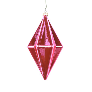 Mauve Shiny Finial Ornament 5.5" (Bag of 4)